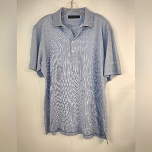 Byron Nelson men's blue polo shirt size (M).